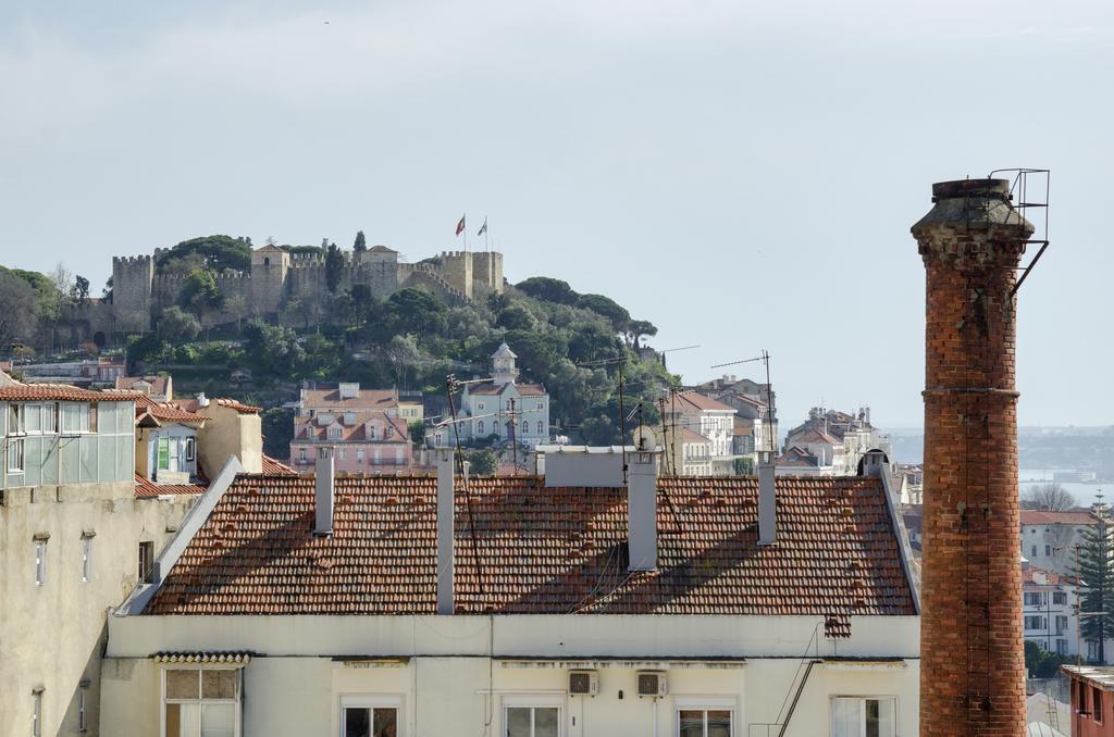 Apartamento Vista Espetacular Baixa E Rio Lisboa Exterior foto